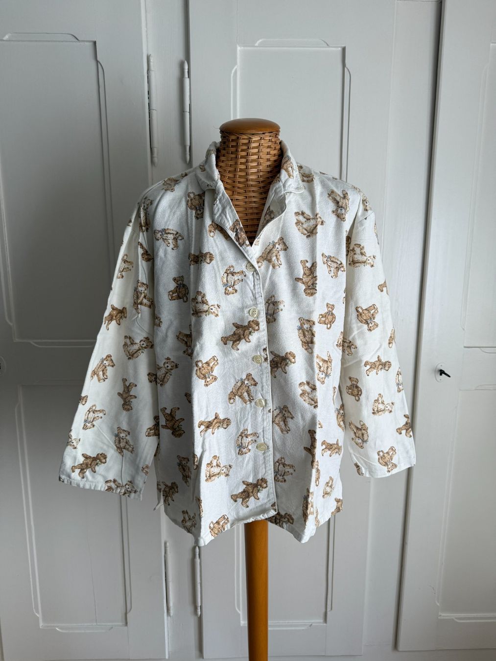 H&M Negligees & Pigiami: Pyjama Zweiteiler weiss mit Bären M – Usato da Zürich venduto da Diazaio 1