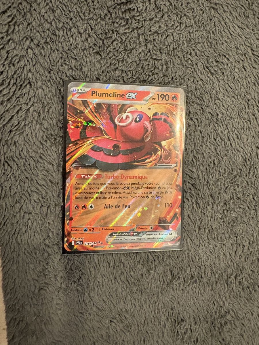 Pokémon Sammelbilder & Trading cards: Carte Pokémon Plumeline EX – Neu (gemäss Beschreibung) aus Cugy FR von K78