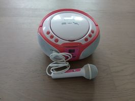 CD-Player mit Mikrofon