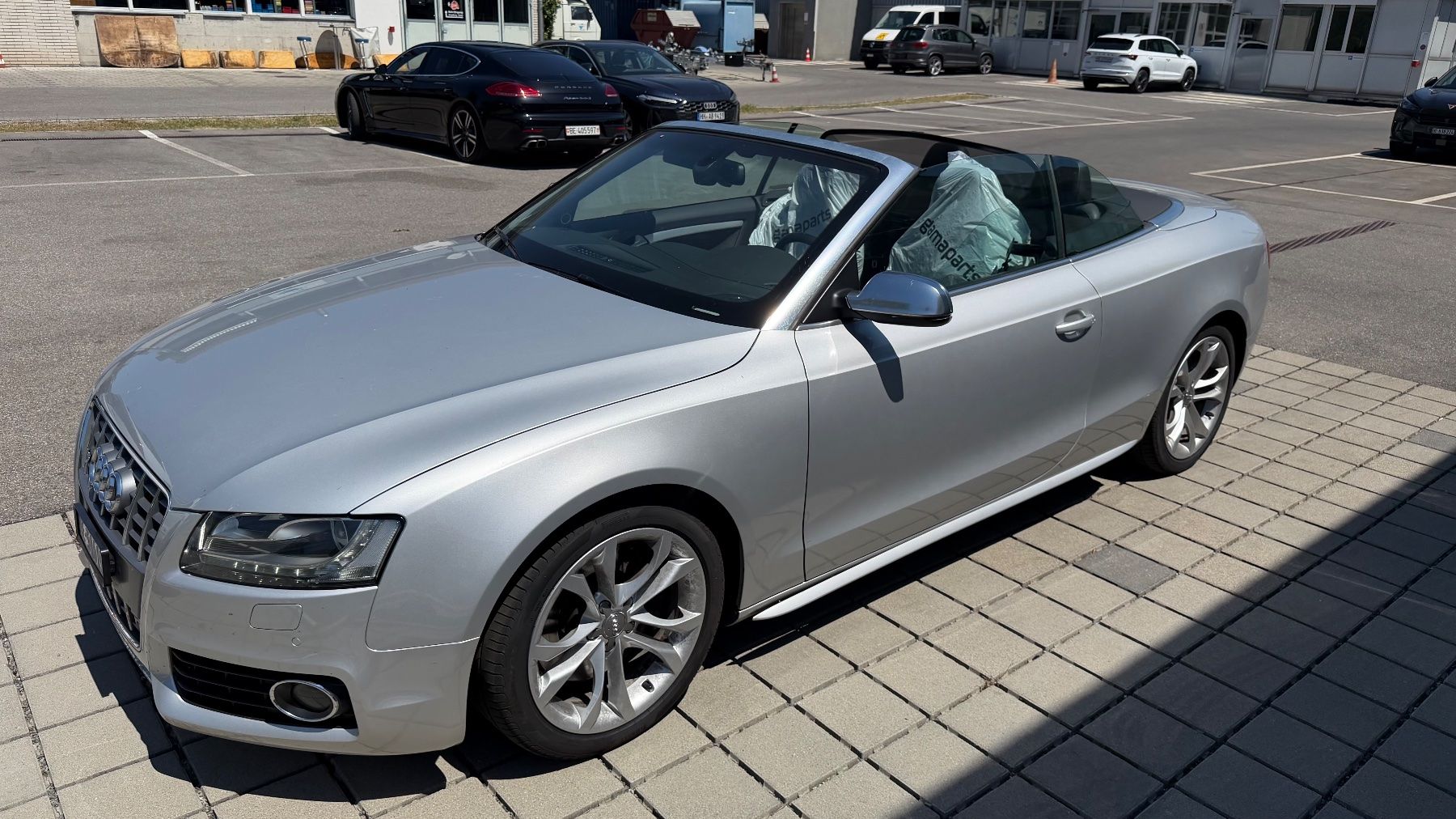 Audi Automobili: Audi S5 Cabrio mit 333 PS für Mechaniker oder Bastler – Difettoso da Wattenwil venduto da Salue2