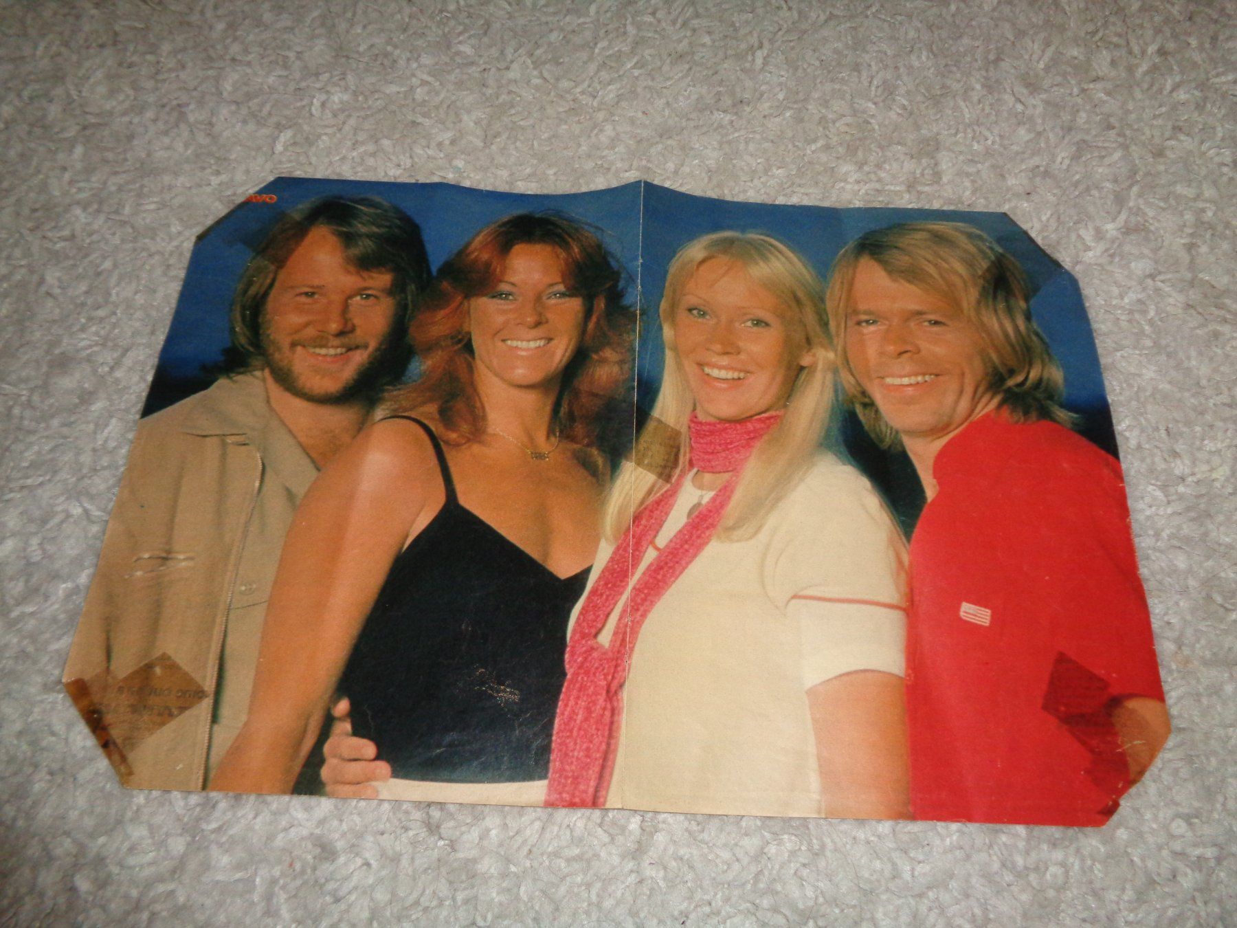 Poster & Bilder: *** ABBA *** Poster / sehr alt – Gebraucht aus Othmarsingen von Leuchtturmlady 1