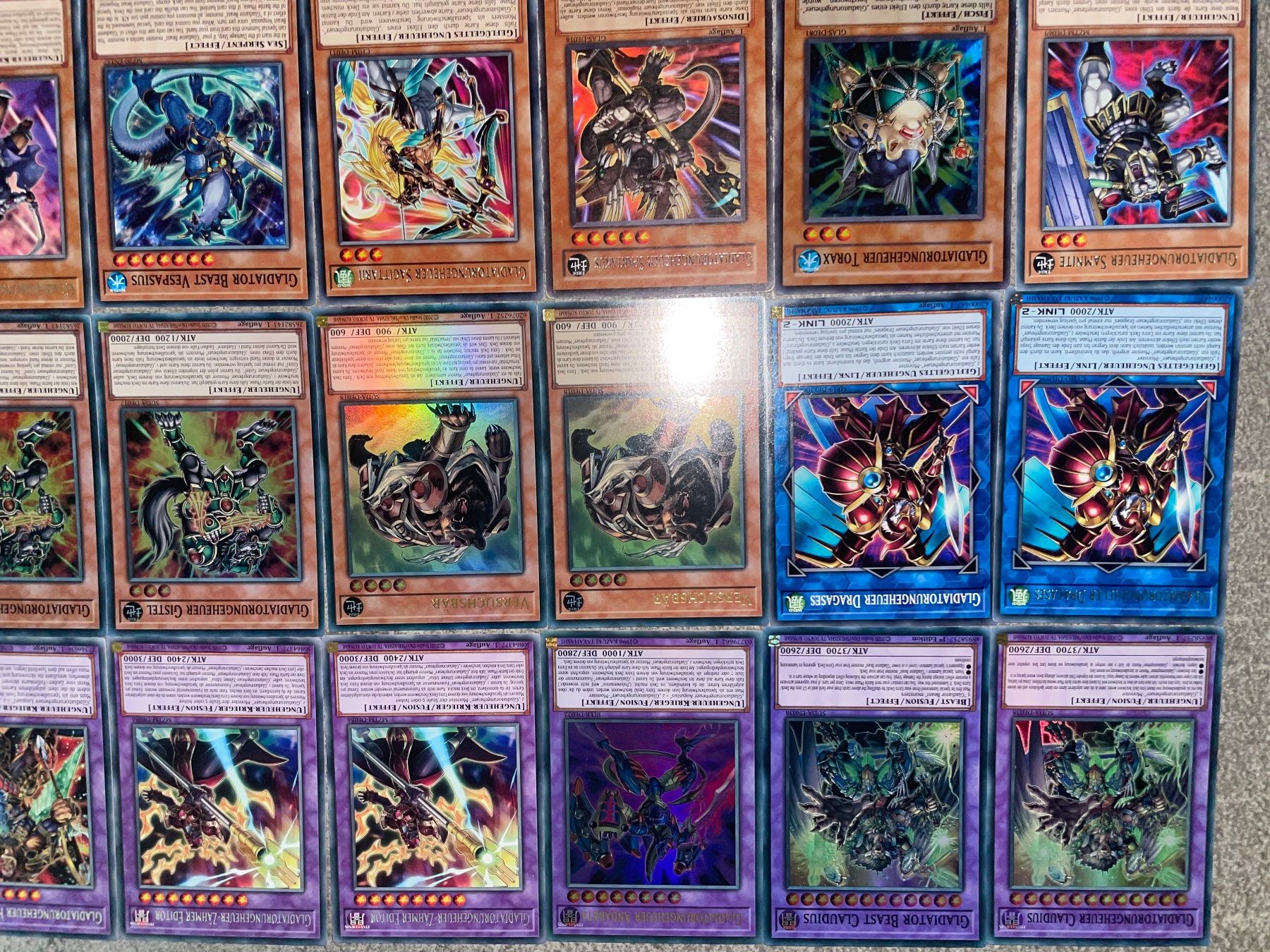 Yugioh Sammelbilder & Trading cards: YuGiOh Gladiatorungeheuer Deck – Neu (gemäss Beschreibung) aus Altstätten SG von ChangeMaker 1
