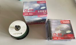 CD-RW und CD-R Rohlinge Imation Verbatim g