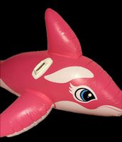 Aufblasbares Orca RideOn Schwimmtier „Pink“ in OVP