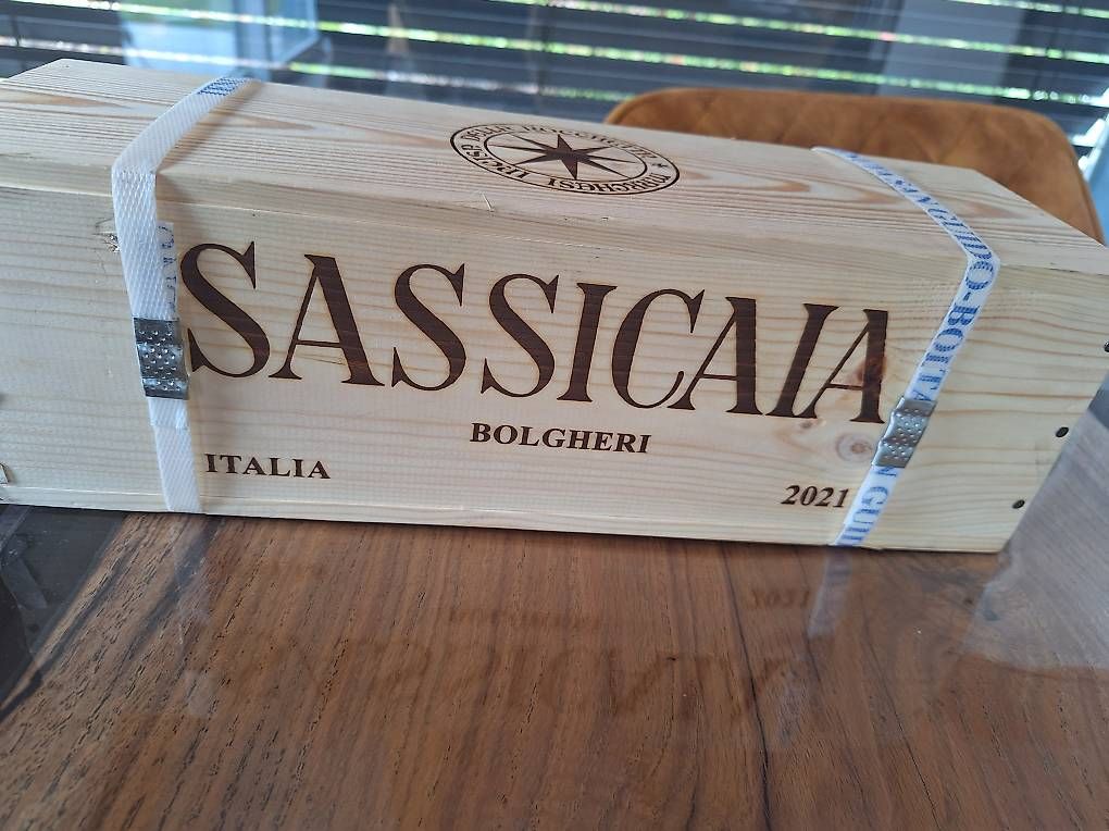 Vino: Magnum sassicaia 2021 – Usato da Vétroz venduto da cotm4 2