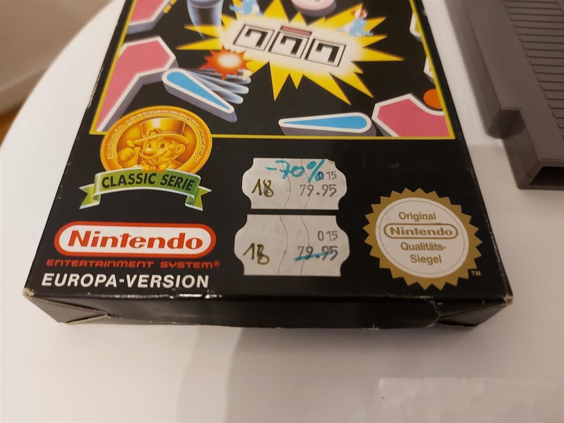 Giochi: Pinball Nintendo NES OVP Spiel – Usato da Aarau venduto da Kaesekuchen2000 1