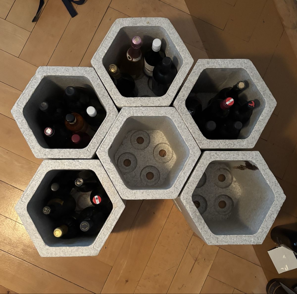 Portabottiglie: Weinregal Sechseck – Usato da Zürich venduto da patrick8008