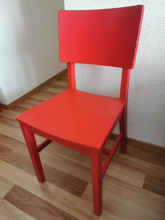 Sedie: 4 chaises en bois  – Usato da Evionnaz venduto da Eaunanisme 2