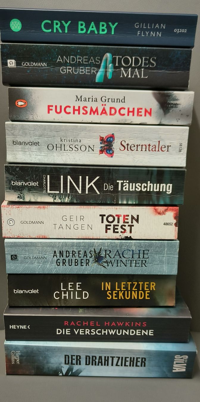 Libri: 10 Thriller Bücher Paket – Usato da Dietlikon venduto da Dietlikon_Verkauf