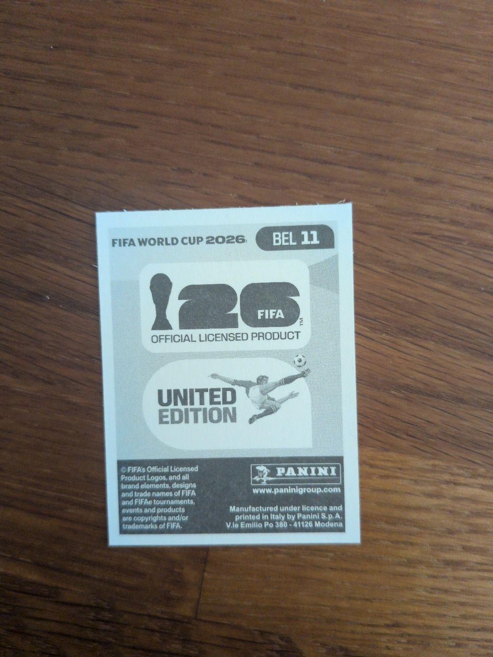 Panini Cartes à collectionner: Panini Belgien 11 – Neuf (Voir description) à Dittingen par uke4243 1
