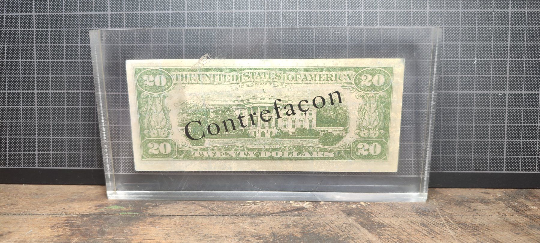 Billets de banque: Wunderschöne  alte 20 Dollar Note1969 GEFÄLSCHT RARE FIND – D'occasion à Gelterkinden par MYSTOREFORYOU4460 5