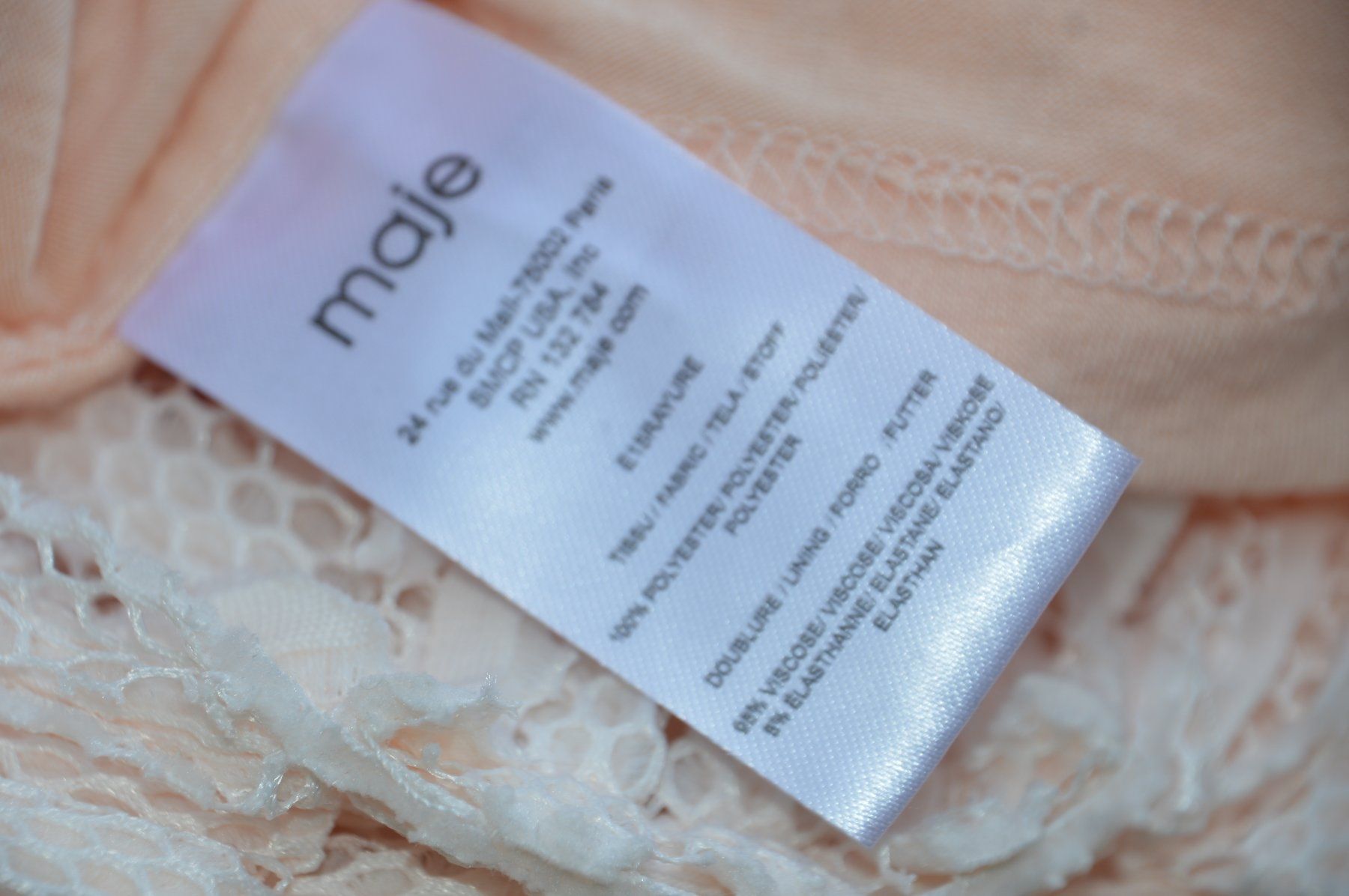 Maje Vestiti: Maje Kleid / robe .36 - 38 – Usato da Collonges venduto da arashee 9