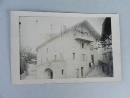 Echtphoto Karte Vevey Wohnhaus 1929