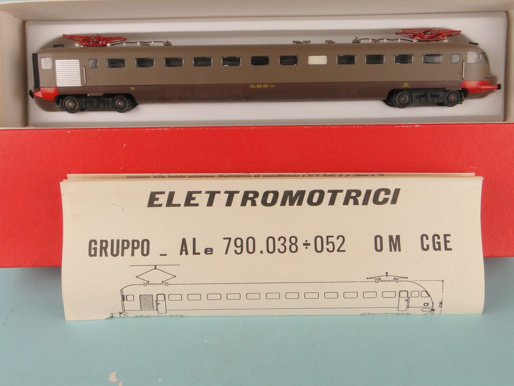 Modellini di ferrovie: GT 2032 OM CGE ALe 880 – Usato da Bülach venduto da cann11 2