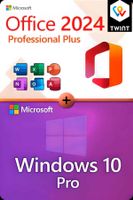 Microsoft Windows 10 Pro & Office 2024 Professional Plus