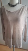 Stefanel Shirt, Beige, Gr. M, Leinen