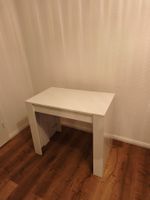 Ausziehbarer Tisch - weiss glanz