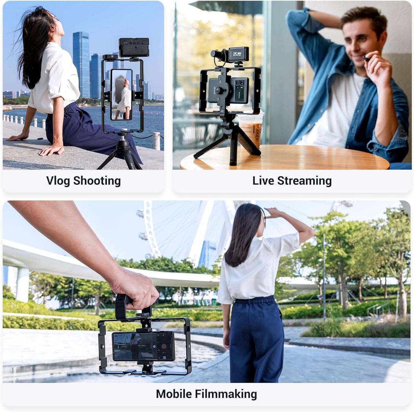 Wandhalterungen: Rig Pro Smartphone Stabilisator mit Fernbedienung + Grip Set – Neu und originalverpackt aus Châtelaine von topshop.switzerland 6