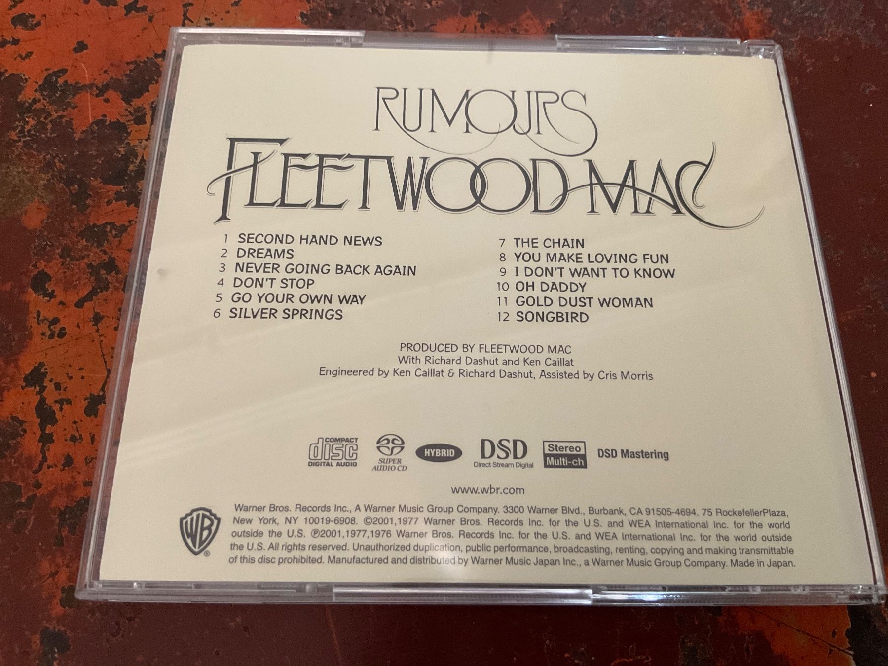 CDs: Fleetwood Mac Rumours Japan SACD – Neu (gemäss Beschreibung) aus Delémont von vinylfreak01 1