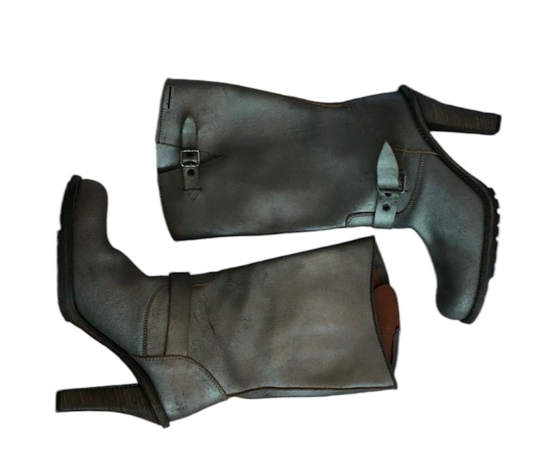 Scarpe da donna: Bottes Adriaqueen / Lederstiefel – Nuovo (secondo la descrizione) da Dotzigen venduto da SecondHandGems 1