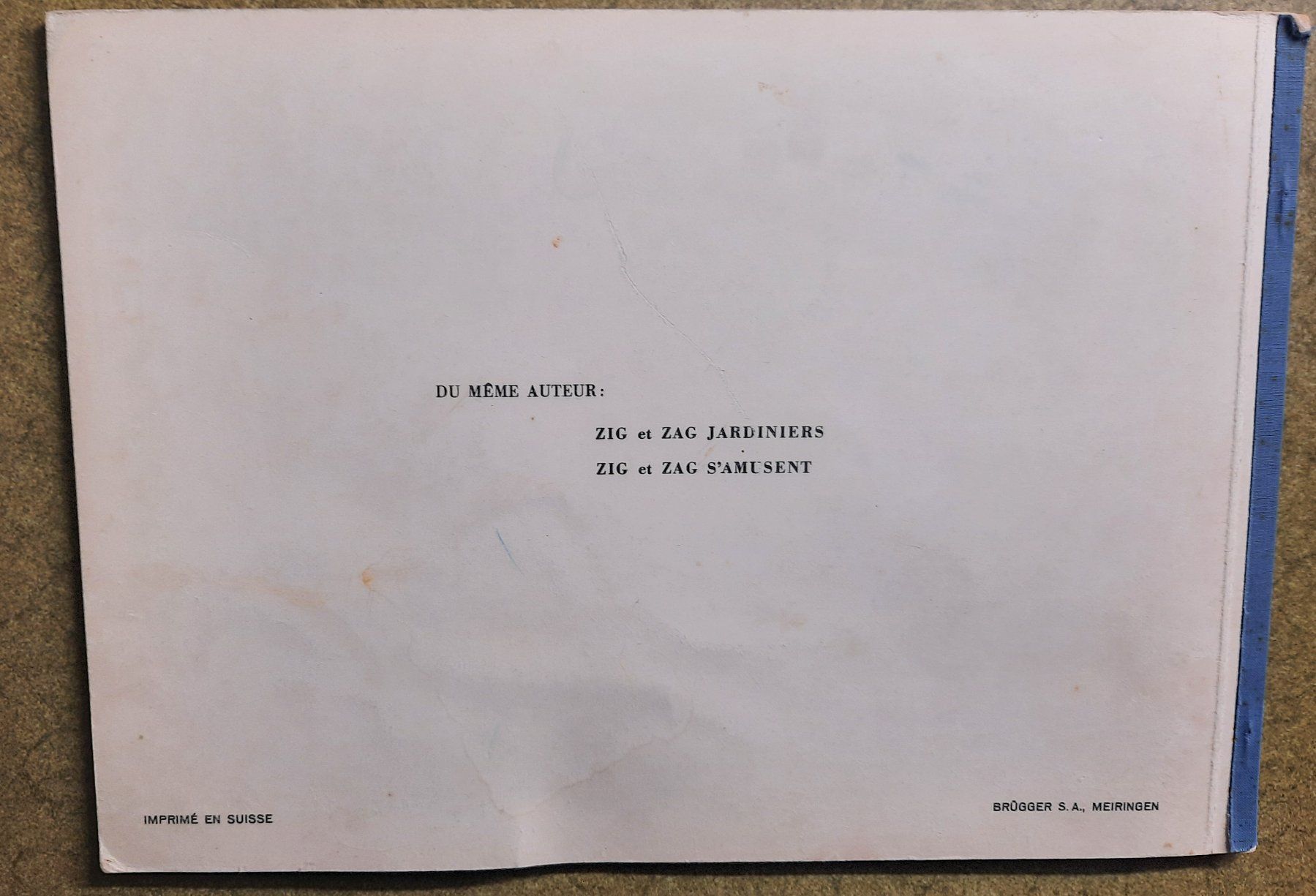 Bücher: Livres anciens Zig et Zag – Gebraucht aus Préverenges von mam_629h 1