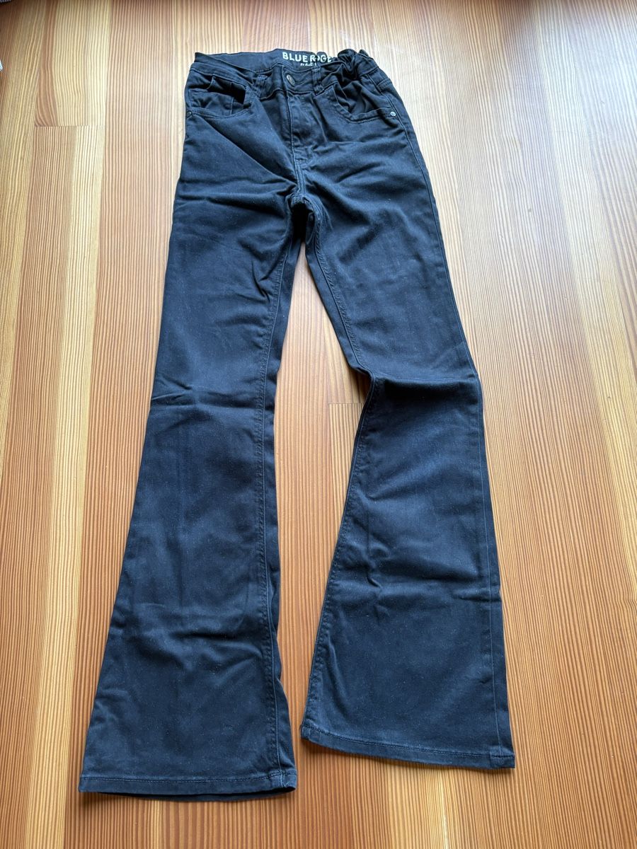 Pantaloni: Blue Ridge Mädchen Jeans Schlaghose Gr. 158  – Usato da Bubikon venduto da Andi230