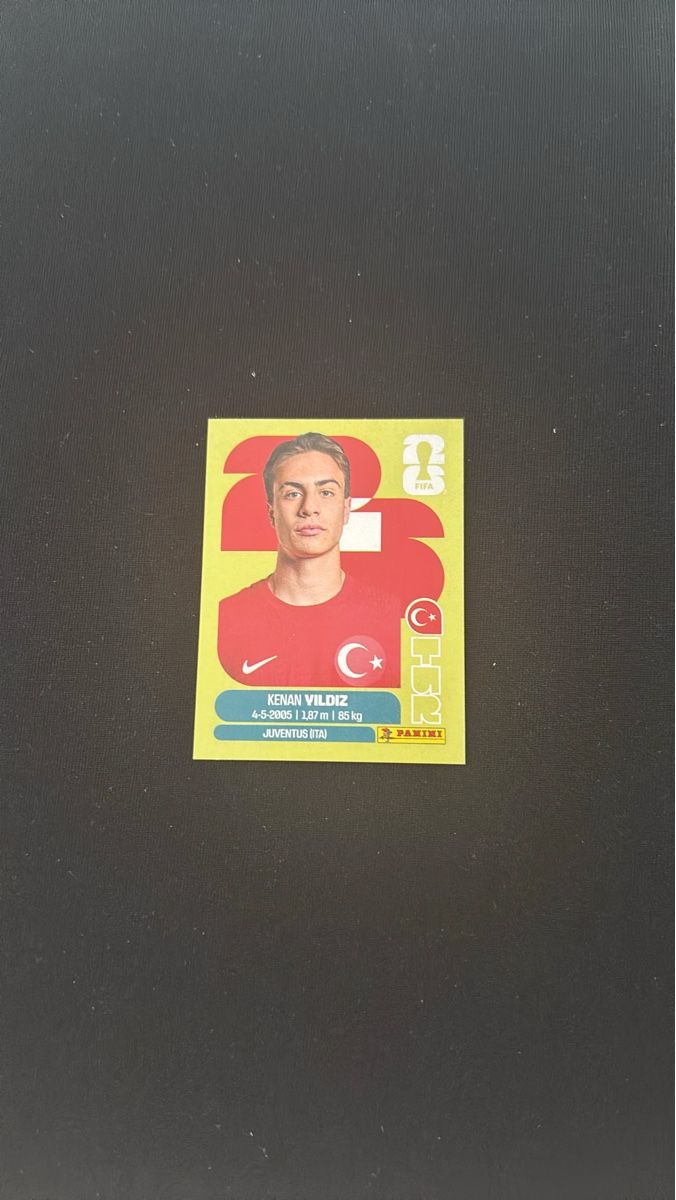 Panini Sammelbilder & Trading cards: Panini - WM 2026 - TUR 20 - KenanYildiz – Gebraucht aus Kaiseraugst von Baum_12