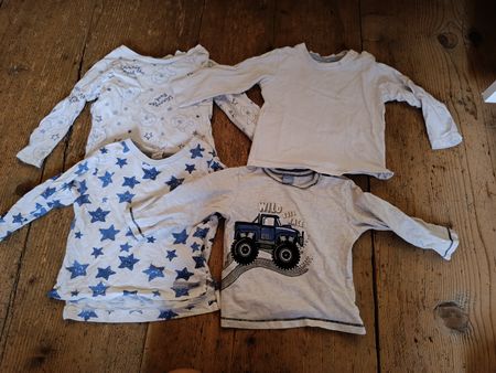 Kleiderpaket Oberteile Langarm Jungen 74 Baby Smile C&A