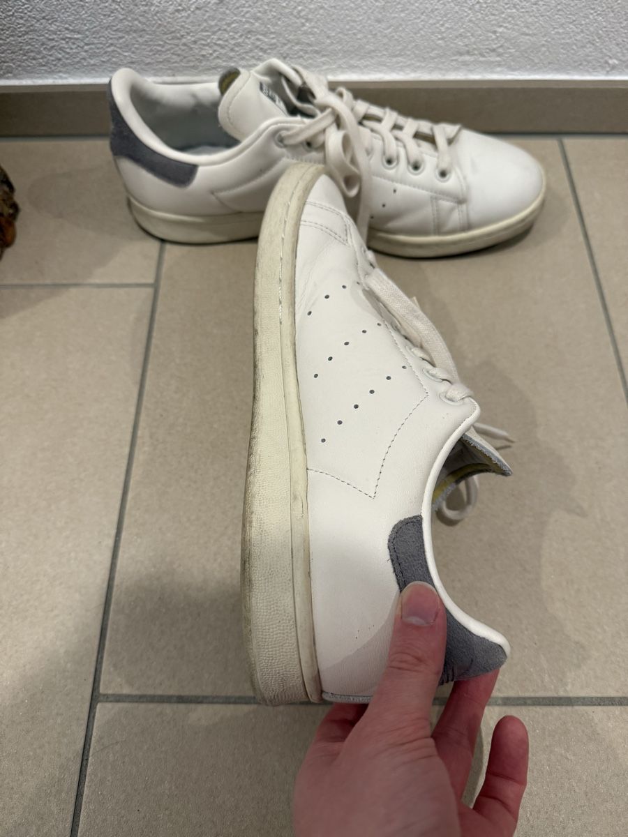 Adidas Scarpe da uomo: Adidas Stan Smith Grau / Silber Sneaker – Usato da Kaltbrunn venduto da IMRLU998 5