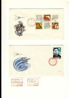 16 verschiedene Briefe Raumfahrt Sowjetunion 1968-1969