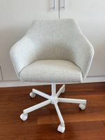 IKEA Drehstuhl / Bürostuhl - Hellgrau mit Armlehnen