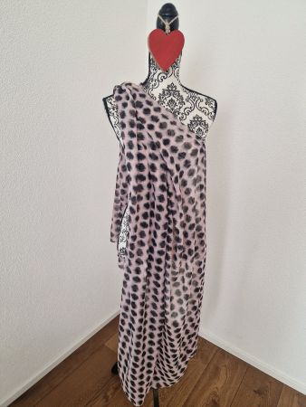 Damen Foulard rosa/schwarz leicht top Zustand