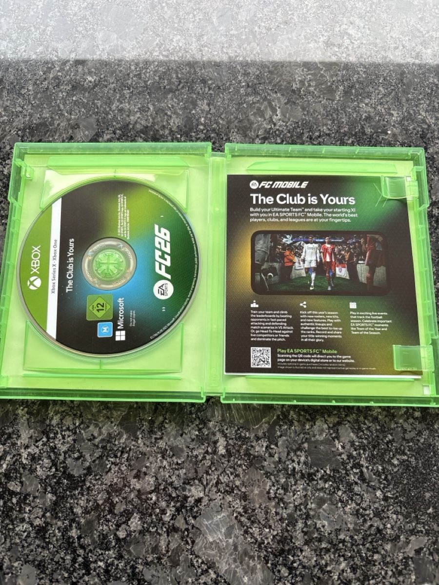 Giochi: FC 26 XBox Series X.     XBOX ONE – Nuovo (secondo la descrizione) da Schlierbach venduto da Kaufmann78 1