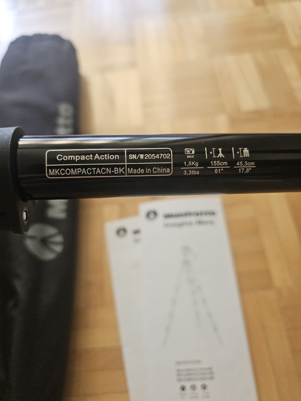 Manfrotto Stative & Köpfe: Manfrotto Compact Action Stativ Tripod – Gebraucht aus Rüti ZH von Atena007 1