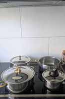 Pfannenset mit Sandwichböden