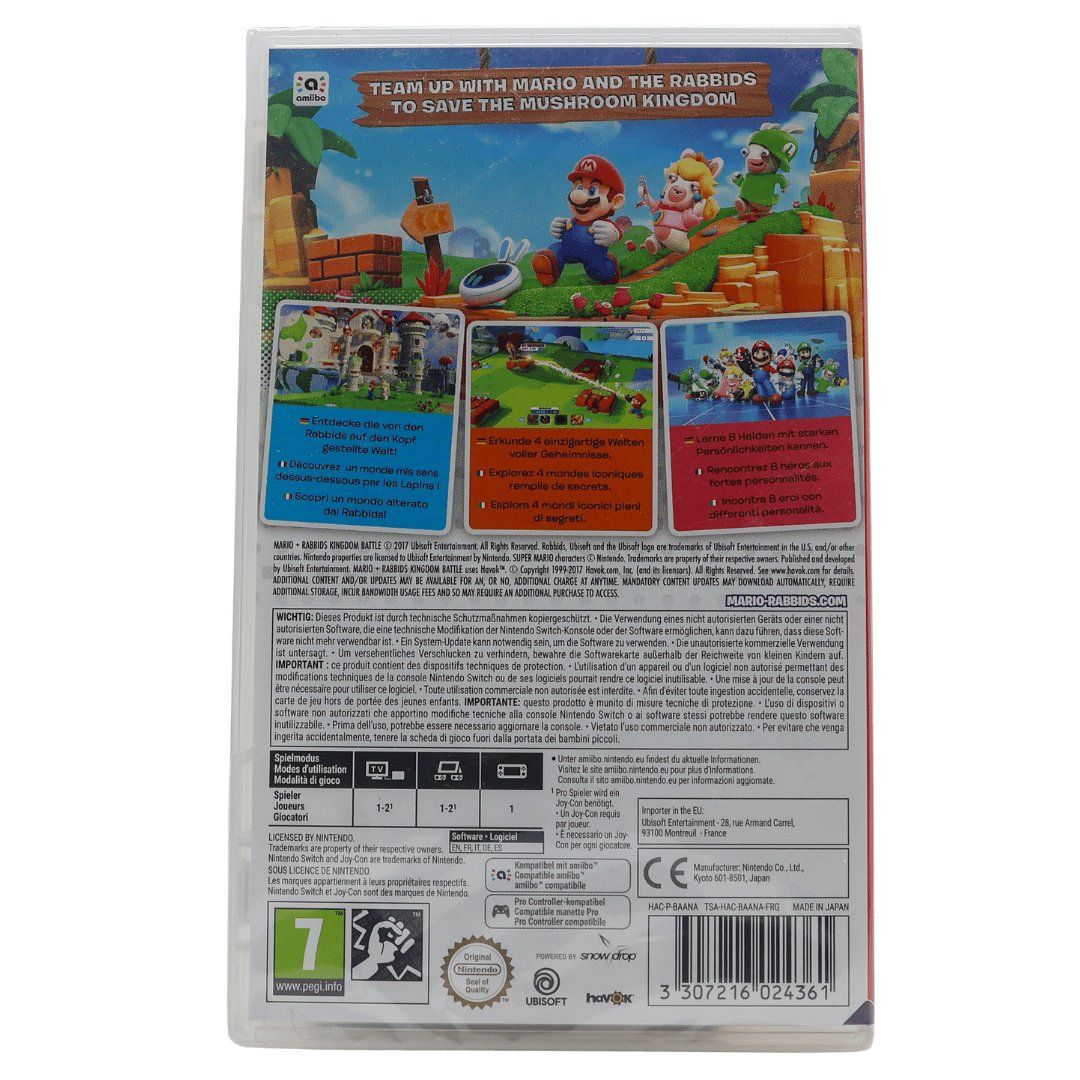 Giochi: Mario + Rabbids Kingdom Battle - Switch - NEW – Nuovo e nell'imballaggio originale da Paudex venduto da dindeboy 1
