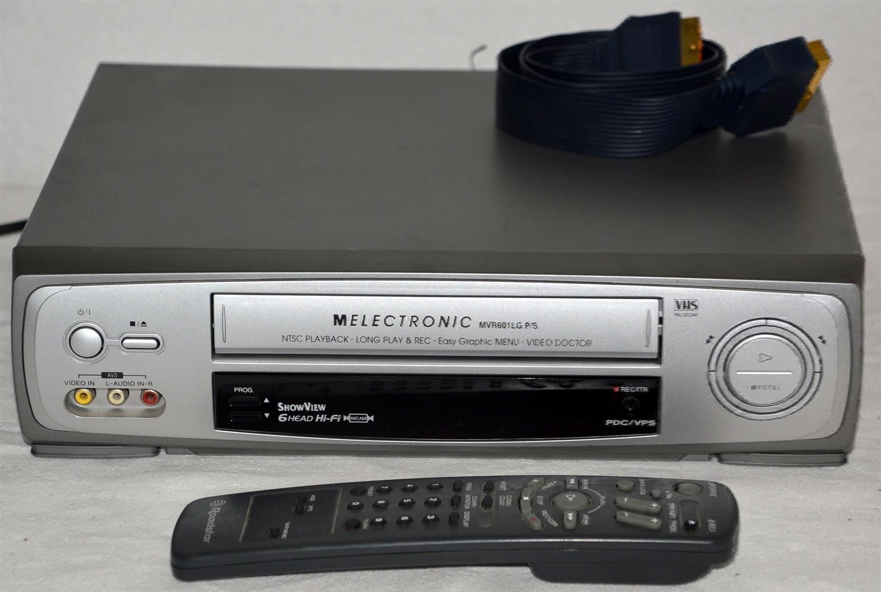 Aufnahmegeräte: Videorecorder VHS Melectronic MVR601LG magnétoscope – Gebraucht aus Collonges von arashee