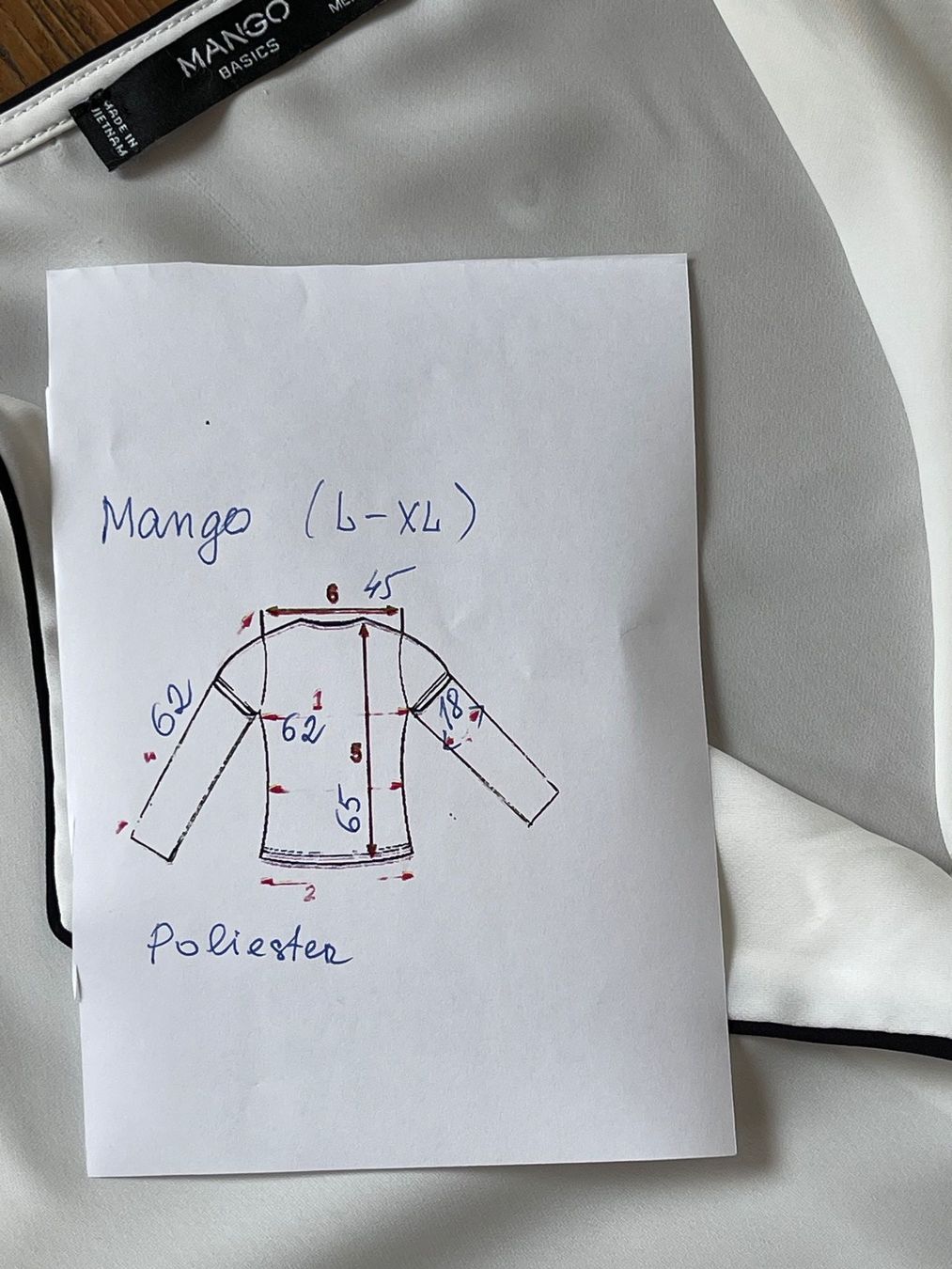 Mango Camicette: MANGO L XL /NP140CHF Weiss – Nuovo (secondo la descrizione) da Kölliken venduto da Prscoo 9