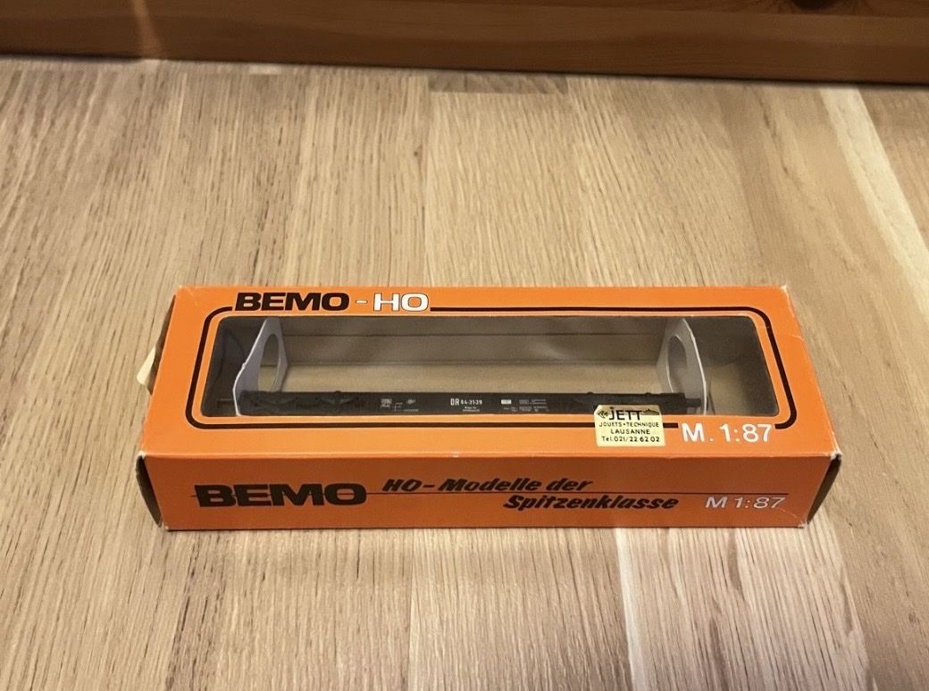 Bemo Modellini di ferrovie: Bemo 2x Schmalspurtransportwagen – Usato da Blonay venduto da babast_ 6