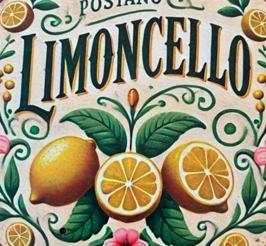 Bevande alcoliche: Limoncello - Schönes Holzschild- neu – Nuovo e nell'imballaggio originale da Bremgarten AG venduto da Eurotiz