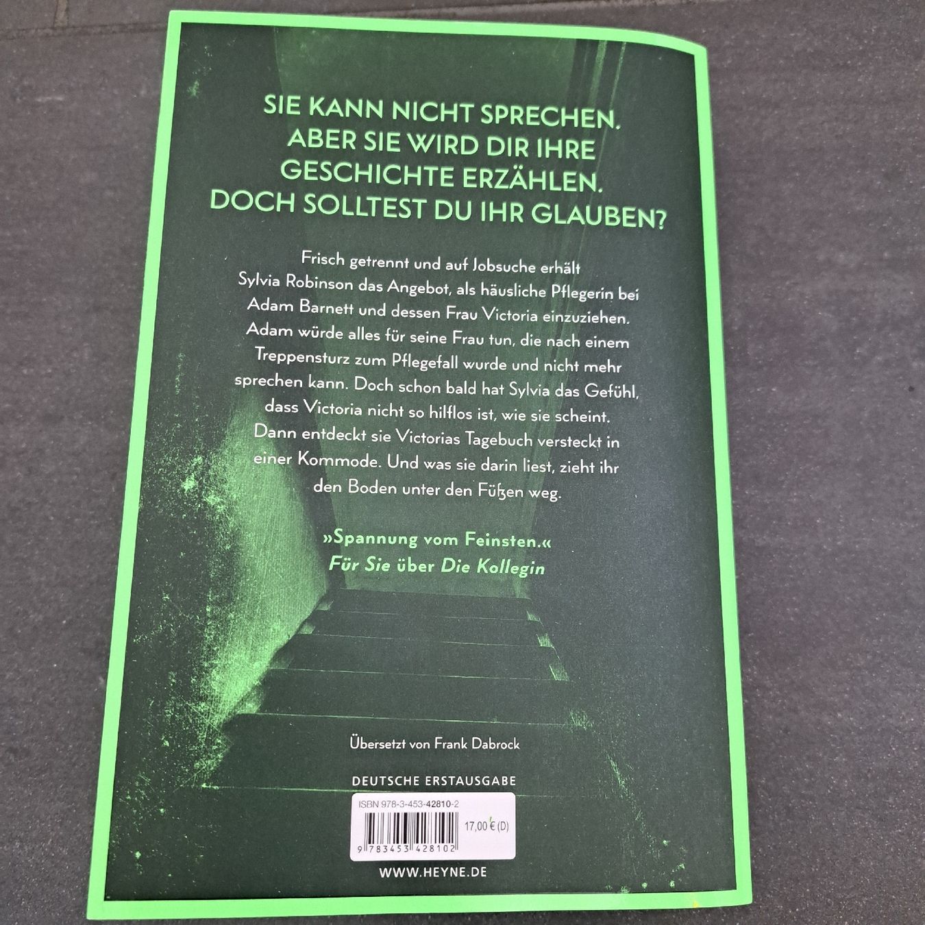 Livres: Die Ehefrau - Freida McFadden – D'occasion à Hochdorf par Westin05 1