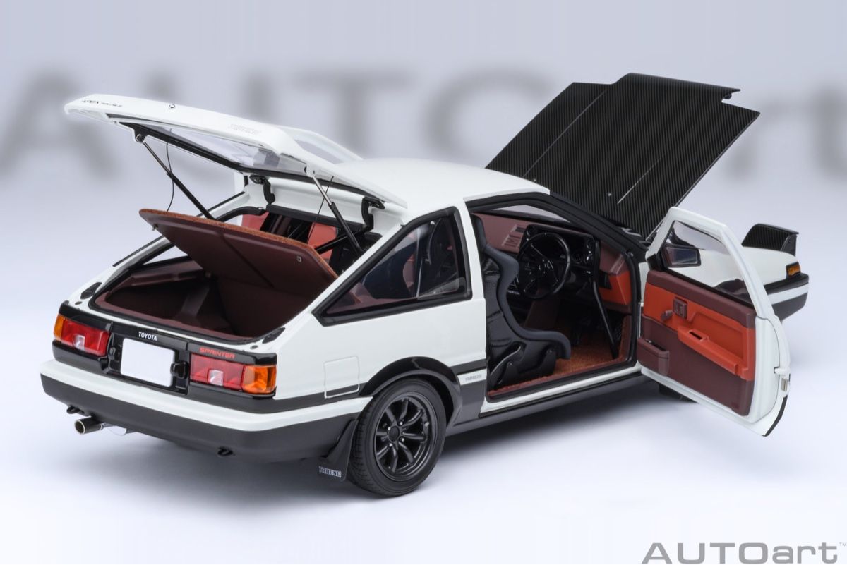 Autoart Modellini d'auto: 1:18 Toyota Sprinter Trueno AE86 Final Version AUTOart – Nuovo e nell'imballaggio originale da Baar venduto da Cai 5