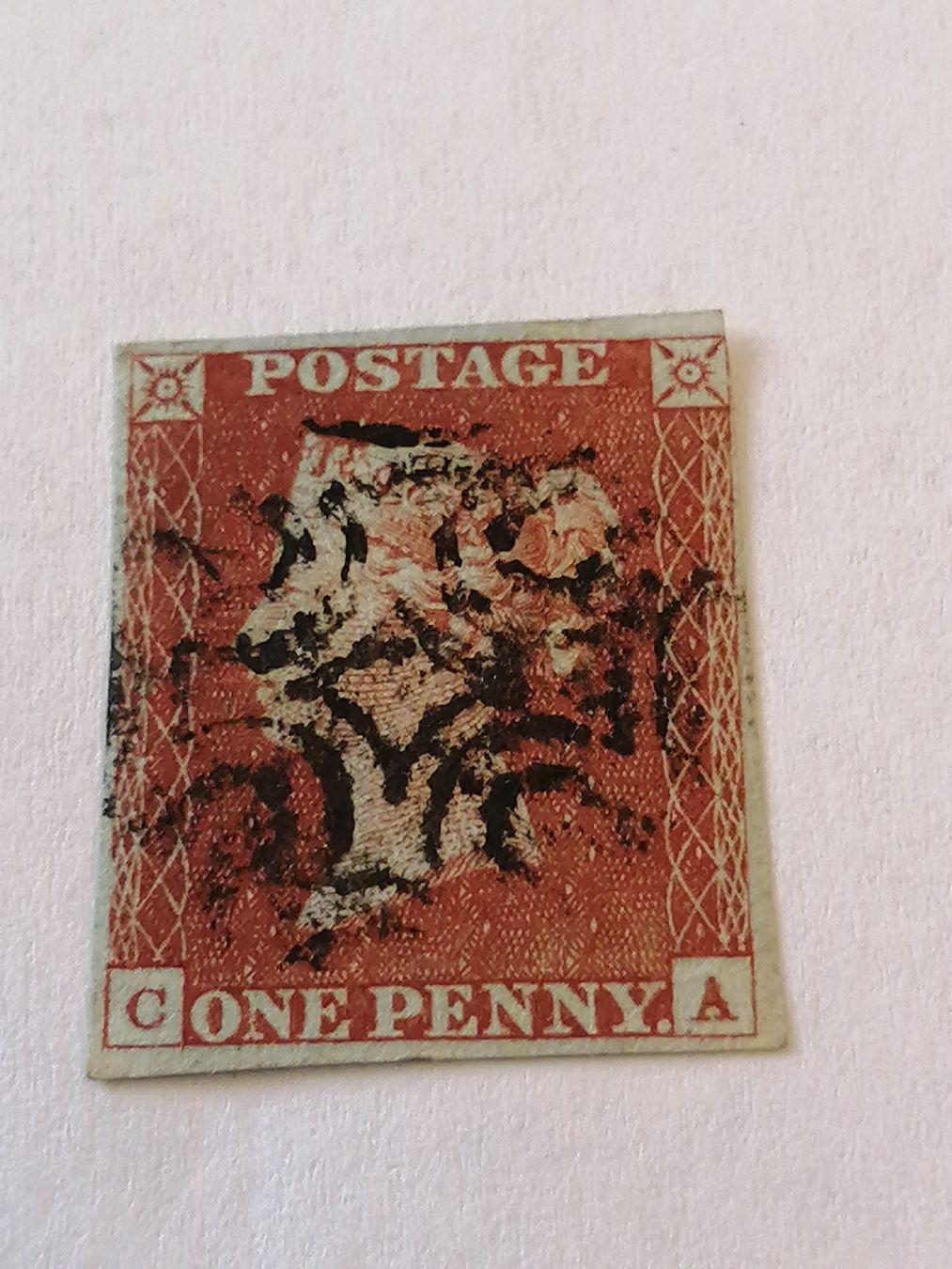 Tutti i francobolli: One Penny Red 1841, Platte 37 – Usato da Happerswil venduto da tschergi