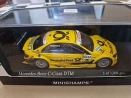 Mercedes AMG DTM 2010 Deutsche Post D. Coulthard 1:43