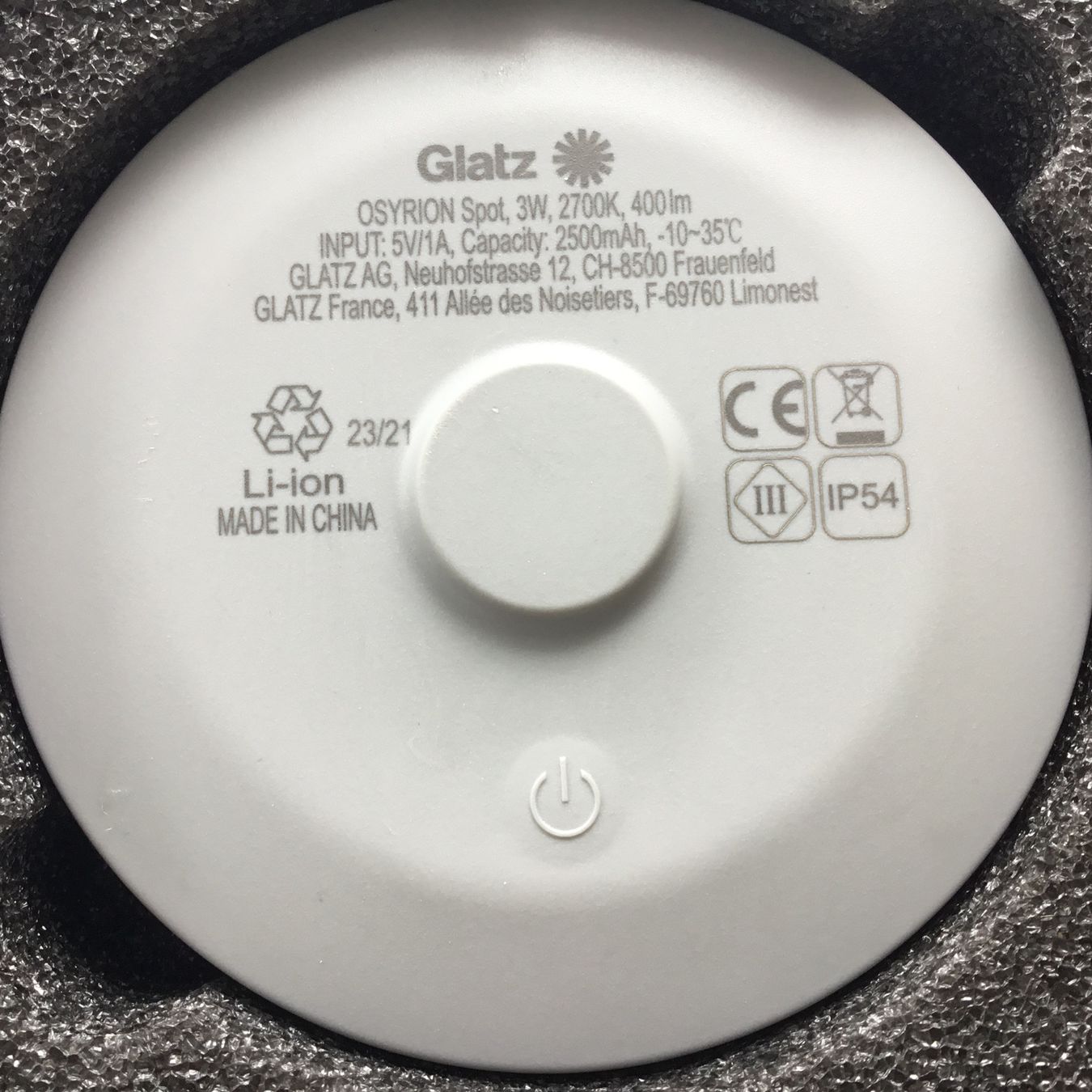 Glatz Lampes: Glatz OSYRION Spot – Neuf avec emballage d'origine à Schlieren par hespeler99 5