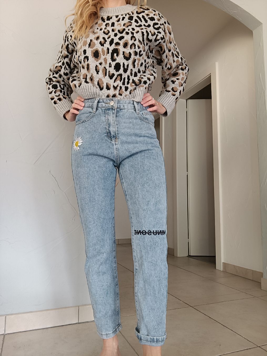 Jeans: JEAN IMPRIMÉ 34 – Usato da Sierre venduto da shirley04