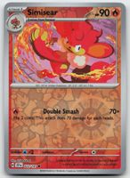 Pokemon Simisear Reverse 023/191 SSP EN 2024