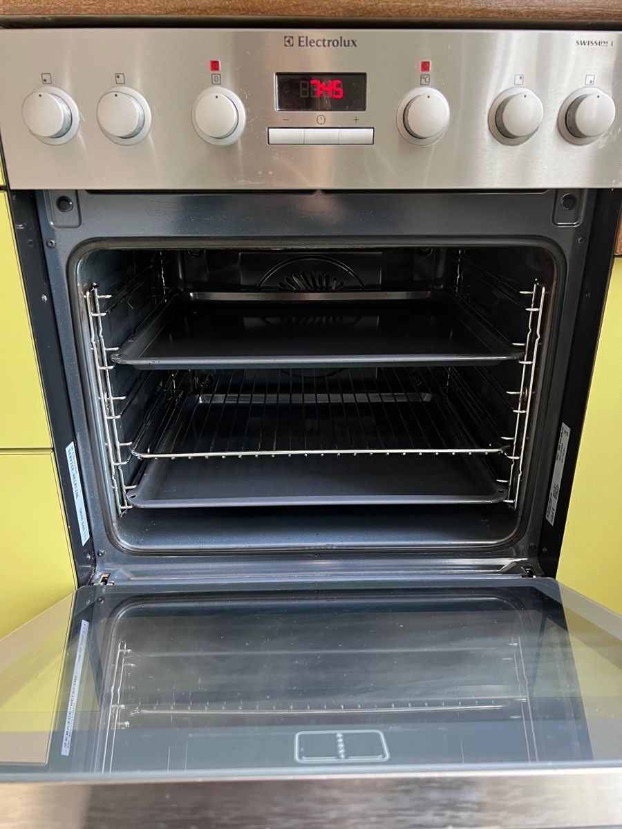 Electrolux Forni: Electrolux Backofen mit Kochfeld silber – Usato da St. Gallen venduto da Allu90er 3