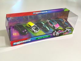 1/64 Coffret Majorette SL Neon Racers gift pack - NEUF
