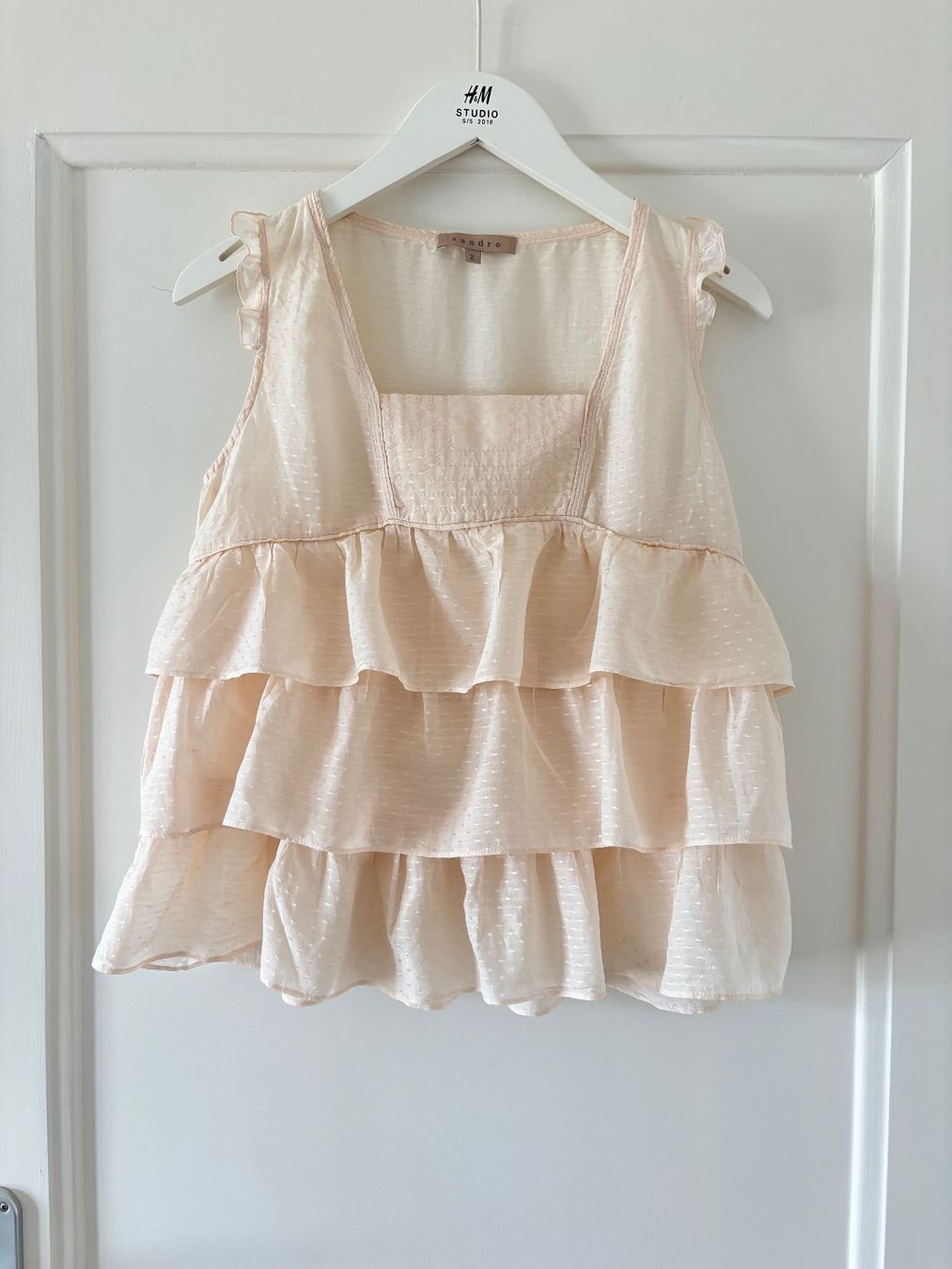 Sandro Top: Sandro top - size 2 (fits S) – Usato da Cully venduto da Maar_K